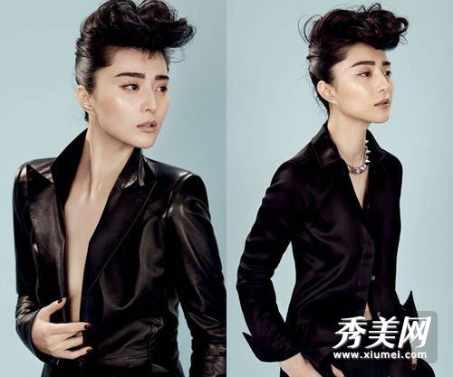 范冰冰·阿萨迷人的发型秀