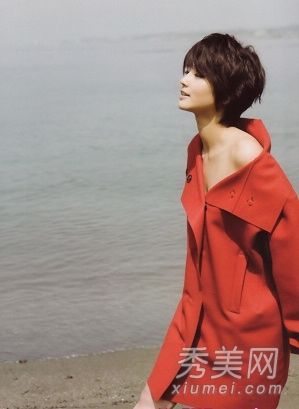 偷日本和韩国女演员酷的夏季发型