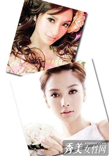 眼影+眼线创造出三只耀眼的明星眼睛
