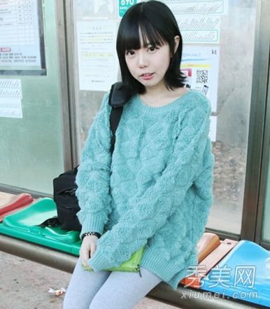 圆脸有什么样的发型?可爱又苗条的发型让它变小了。