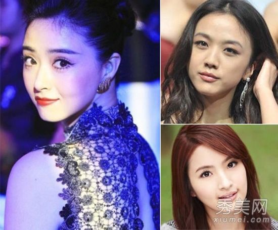 非小V面女演员拒绝整形手术完美化妆示范