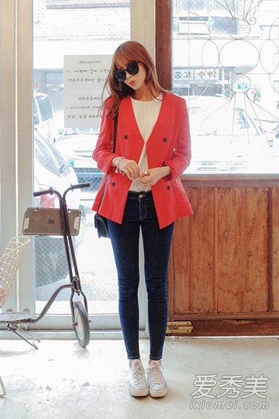 春装搭配图片教你穿时尚韩范儿