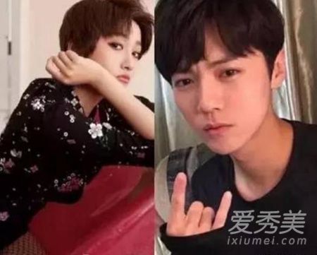 关小童的短发怎么会碰到吕涵的短发呢?