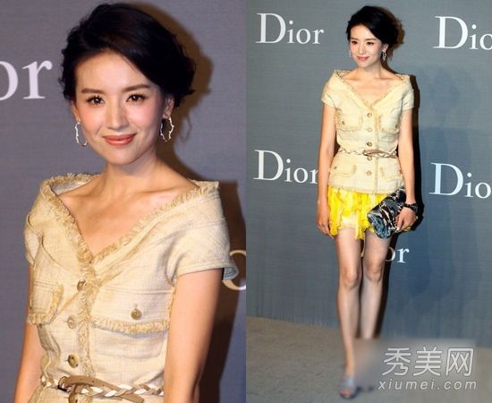 名人派对发型:汤唯和刘嘉玲展现优雅的局部发型