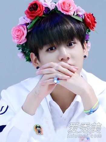 男孩的小清新头发图片新鲜短发作为标准