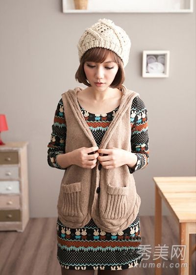 时尚冬装巧配穿知性女装