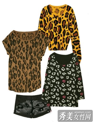 流行的豹纹衣服又酷又辣,作为一种女孩来说很有趣。