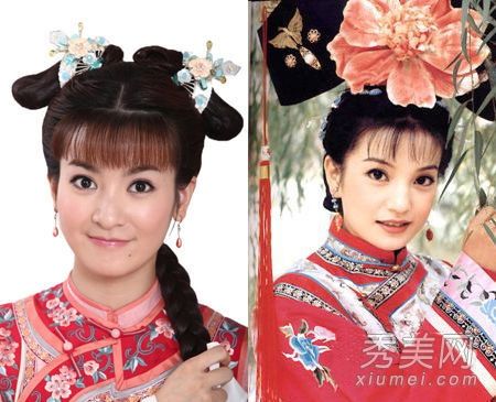 赵丽生威发型PK新老燕子