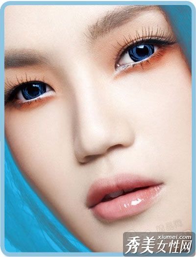 一种带漂亮瞳孔的化妆魔术笔,改变外国风格