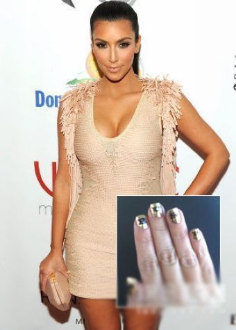 明星派对上的梦幻美甲