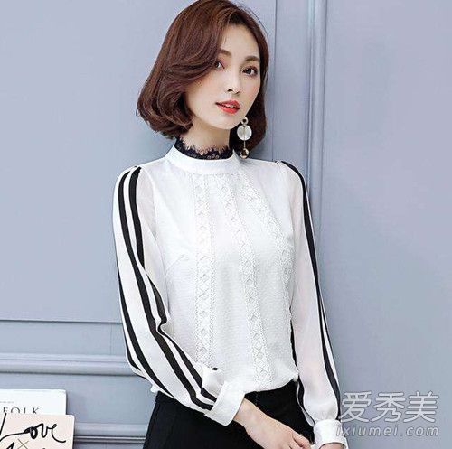 如果雪纺衬衫太透明怎么办？防止渗透的雪纺衬衫的实用搭配