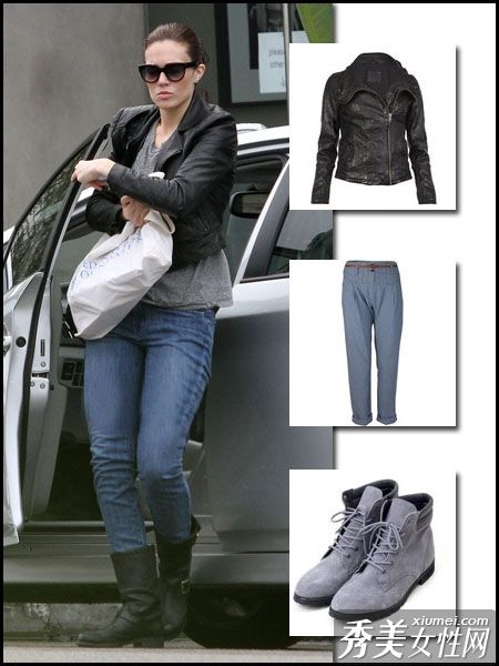 整洁的夹克美化春天的风格，增加风格