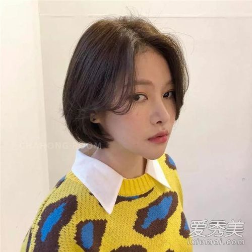 2019流行波波头短发照片这8张是韩国小妹的最爱!