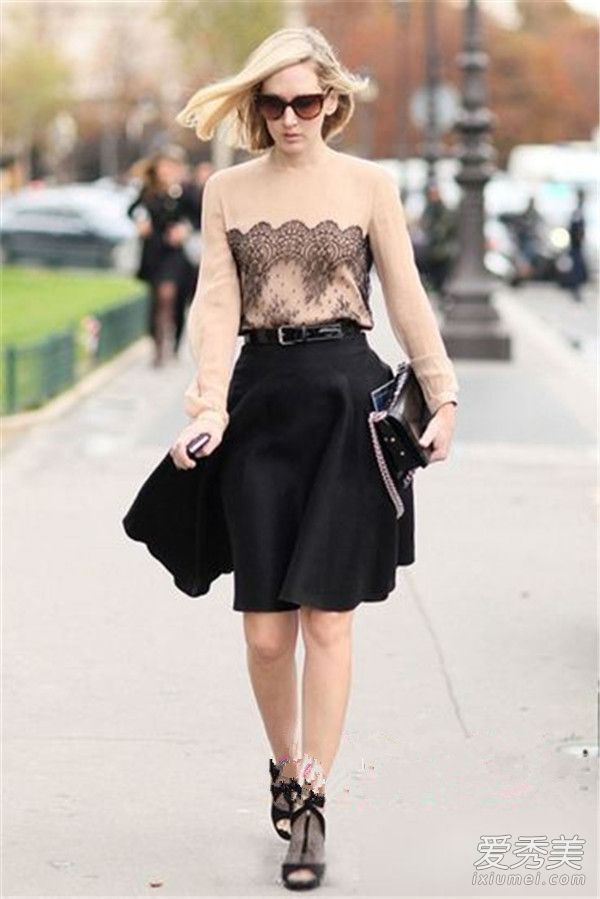 春季雪纺衬衫搭配照片雪纺衬衫如何搭配？