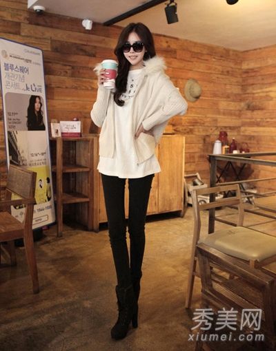 8件简单的紧身衣是冬天最薄的。