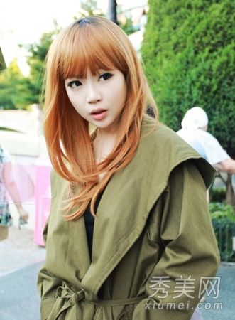 小鲜扇梨花发式大脸型女孩的最爱