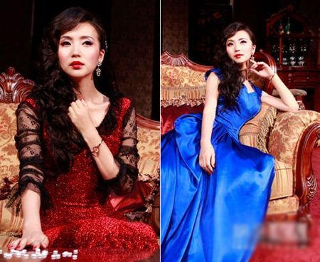 秋天用“桃花”化妆的粉红色眼睛非常迷人。