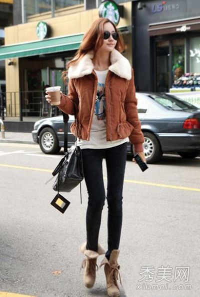 新年上班的第一天,各种夹克衫都很相配。