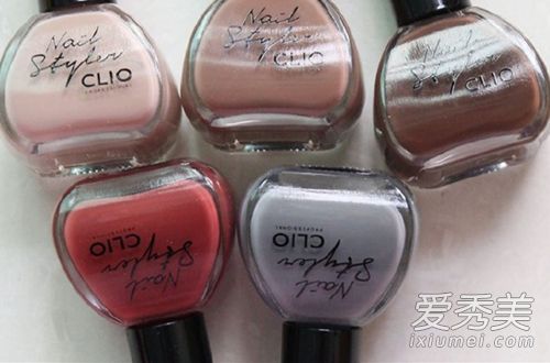 科琳新秋冬指甲油S146~150颜色测试