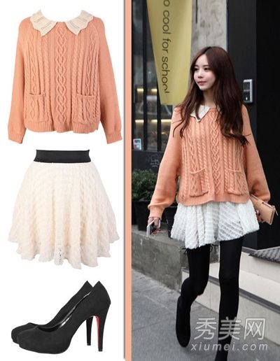 10件苗条的毛衣是温暖的,不怕晚春的寒冷。