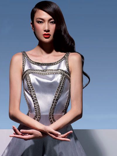 注意性感的头发