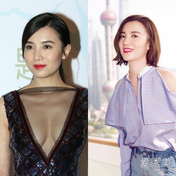 拿撒勒江淑英展示浅色头发和时尚风格!