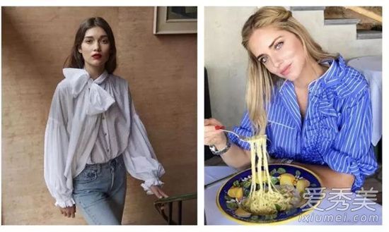 这件夹克和今年夏天流行的人们最喜欢的衬衫和肩膀很相配！