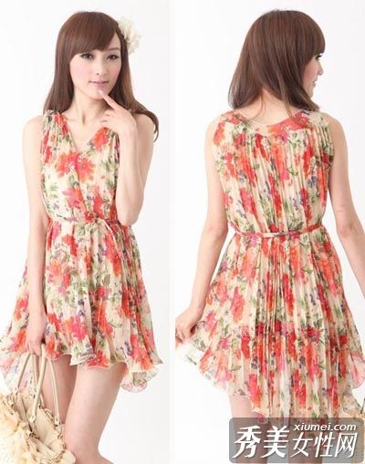 夏季柔软长裙变身摇曳华