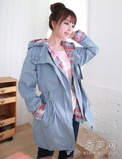 春装打八分甜春装换成小女孩