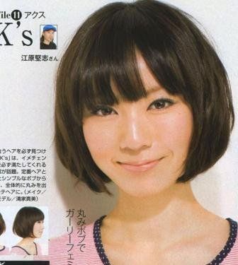 在日本杂志上寻找8种最流行的短发