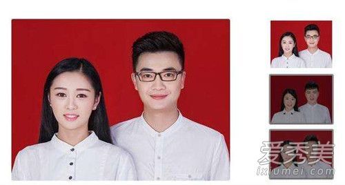 结婚证照片女孩的发型,女孩的身份证照片不错的发型