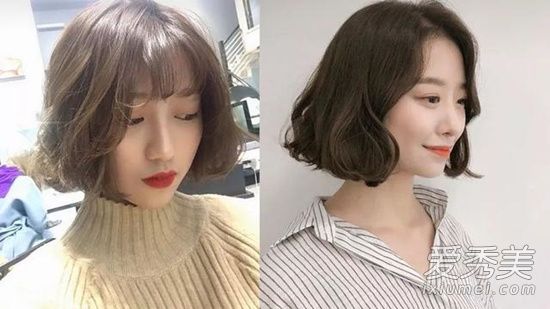 2018年秋冬流行S卷短发。你在家是怎么卷的