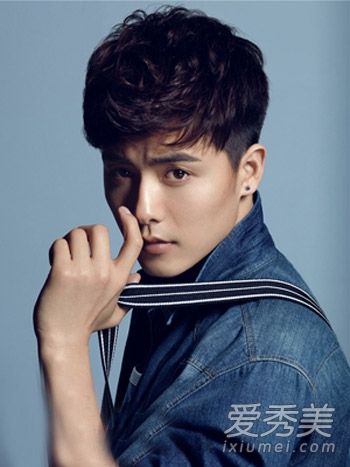 马天宇肖像头发库存模式