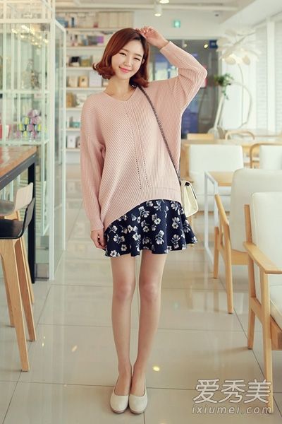 半身裙毛衣，让女孩们尽情穿着