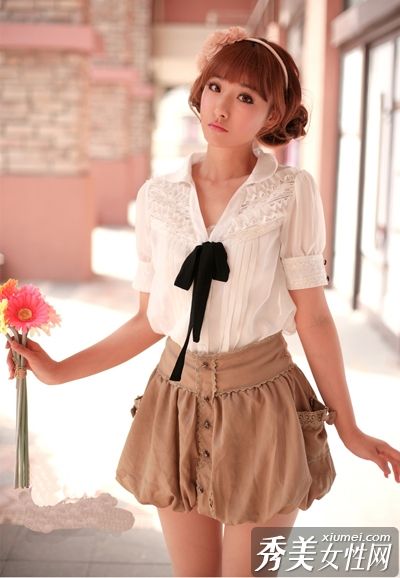 日本公主风变可爱女孩诱惑