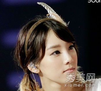 韩国青少年黛艳甜美女孩发型秀