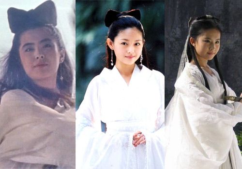 学习长发的“美丽女鬼”风格,变得引人注目