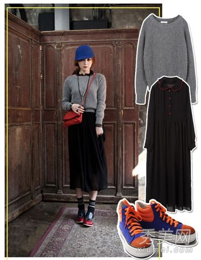 早春喜欢搭配各种款式的外套或裙子