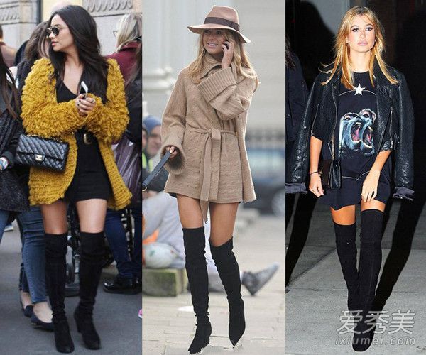 秋冬服装不能没有三双靴子