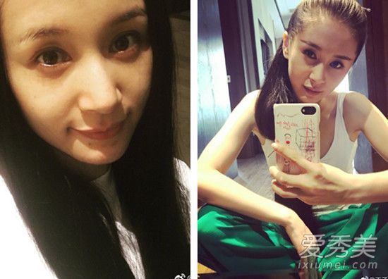 为了好玩改变发型?奥利维亚的古装长发面对刘师师