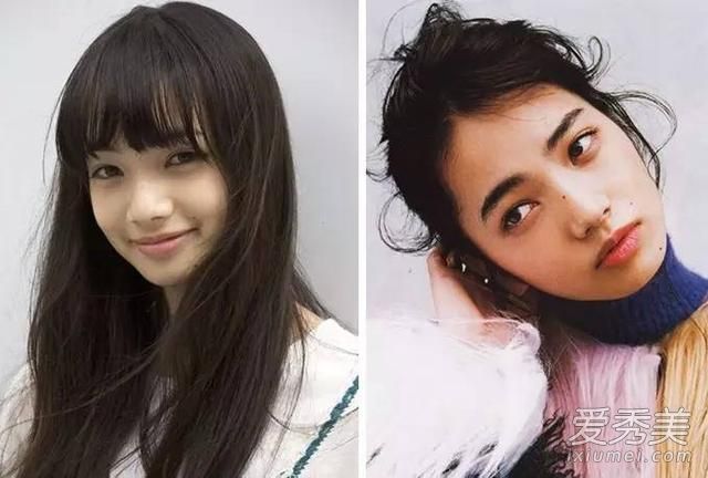 日本女孩喜欢浓密的刘海并不是没有道理的!