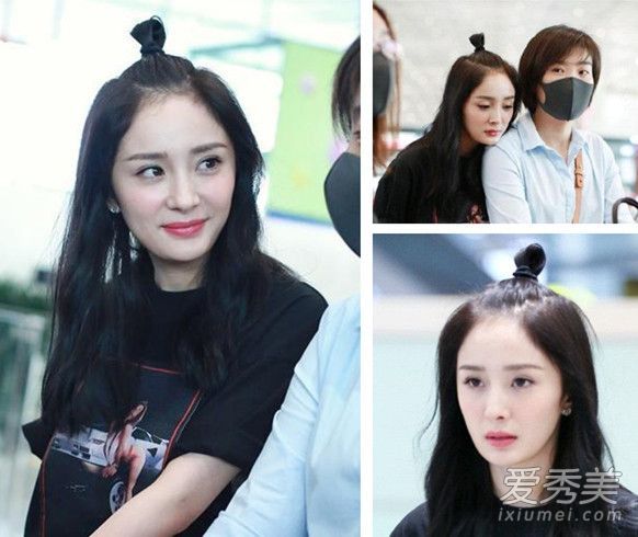 杨蜜的发际线怎么了?高和低颜色值被吐出