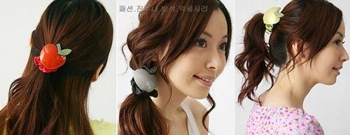 学习韩国精致发饰VS发型