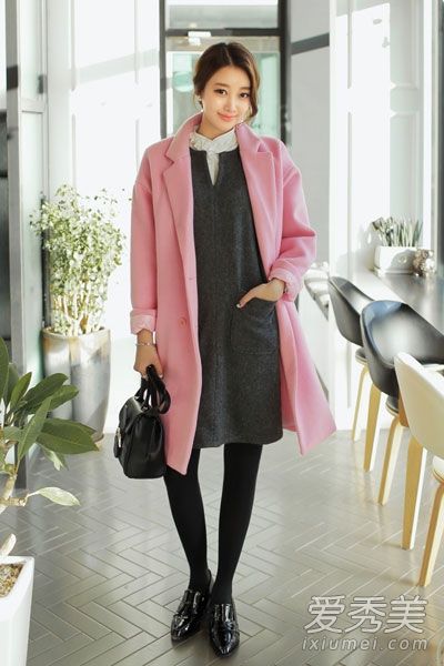 早春流行剪影外套，以使其时尚。