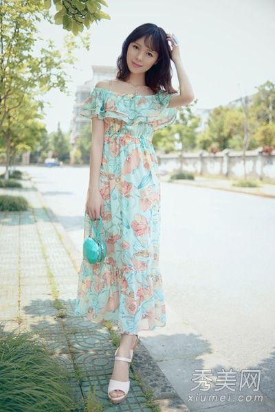 2014新款裙子波西米亚裙最美