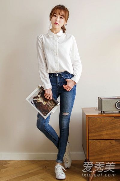 各种带图片的新衬衫搭配都可以。