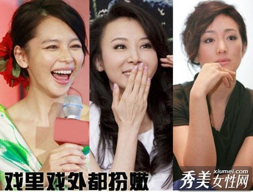 女演员在剧中的舞台下表现得很年轻