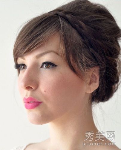 超级漂亮的辫子的气质可以在3分钟内轻松搞定
