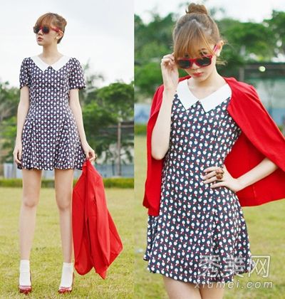 它们都非常“丰富多彩”。春天的街道色彩斑斓。