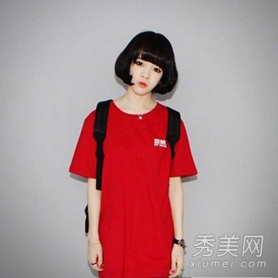 长脸适合短发款式2013韩版时尚短发